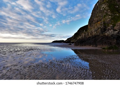 Sunrise On The Beach On The Solway Coast