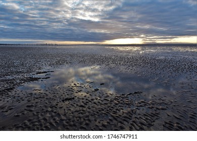 Sunrise On The Beach On The Solway Coast