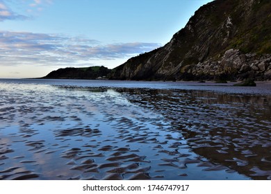 Sunrise On The Beach On The Solway Coast