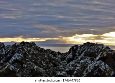 Sunrise On The Beach On The Solway Coast