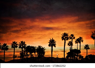 Sunrise On Coronado Island In California