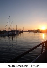 Sunrise On Corpus Christi, Texas