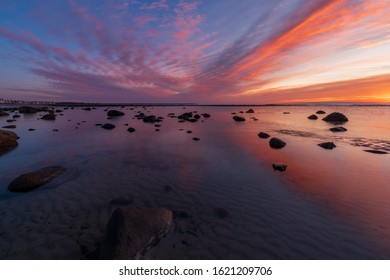 Sunrise On Drakes Island Beach - Wells, Maine