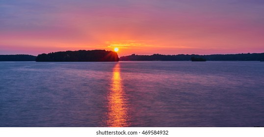 Sunrise On Lake Keowee, SC