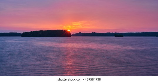 Sunrise On Lake Keowee, SC