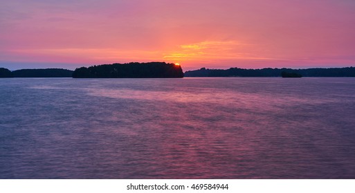 Sunrise On Lake Keowee, SC