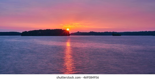 Sunrise On Lake Keowee, SC