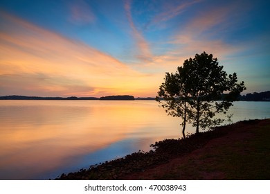 Sunrise On Lake Keowee, SC