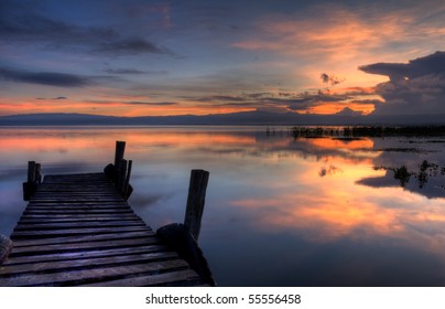 Sunrise On Lake Naivasha