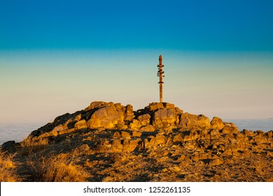 Sunrise On Mission Peak In Fremont - California