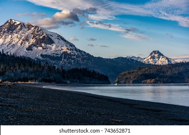 Sunrise On The Moutians Kachemak Bay State Park