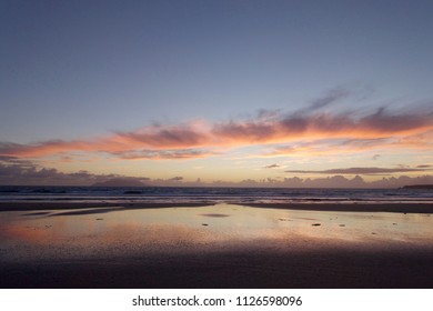 Sunrise On Omaha Beach, New Zealand 2