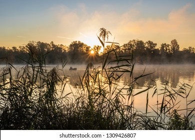 Sunrise On The Saône River France