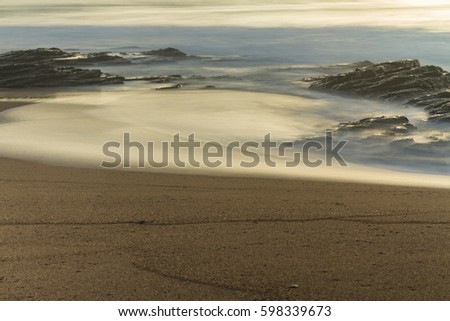 Similar – Strand Sonnenuntergang Ormond Beach