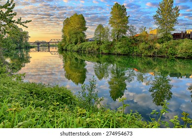 Sunrise On The Snohomish River