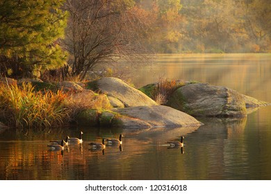 Sunrise On The Spokane River/Outdoors Dream/