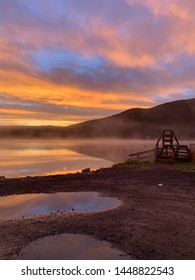 Sunrise On The Taieri River, Otago, New Zealand