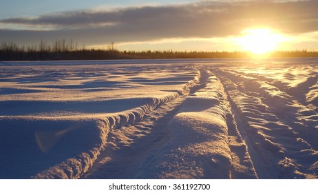 Sunrise On Tanana River