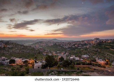 Sunrise over the ancient city of Bethlehem.
Photo of the Israeli city of Palestine during the trip  - Shutterstock ID 1920726446