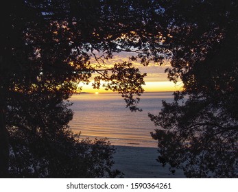 Sunrise Over Barry Island Beach