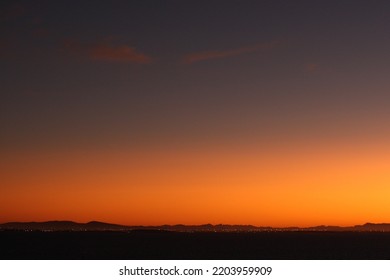 Sunrise Over False Bay, South Africa