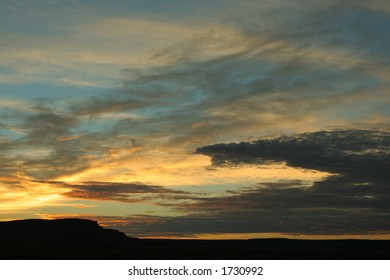 Sunrise Over Hopi Reservation