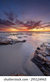 Sunrise over Jervis Bay, south coast NSW from Plantation Point Vincentia