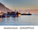Sunrise over Kalk Bay Harbour, Cape Town, South Africa