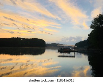 Sunrise Over Lake Keowee