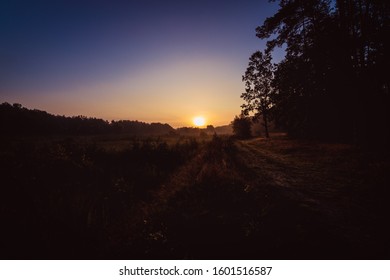 Sunrise Over The Minsk Mazowiecki