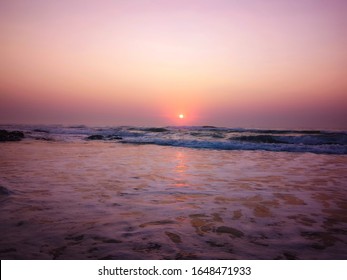 sunrise over the ocean, Durban, Kwa-Zulu Natal, South Africa  - Shutterstock ID 1648471933