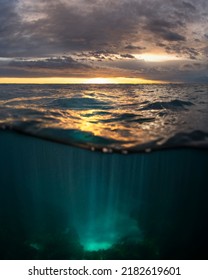 Sunrise over the ocean, Sydney, Australia - Shutterstock ID 2182619601