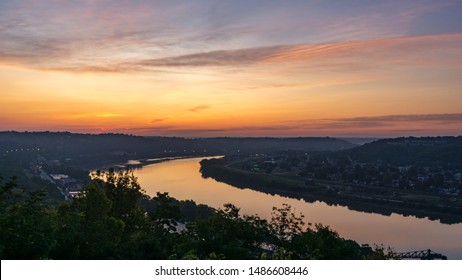 Sunrise Over The Ohio River