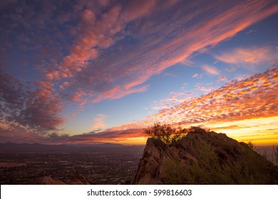 Sunrise Over Phoenix, Arizona