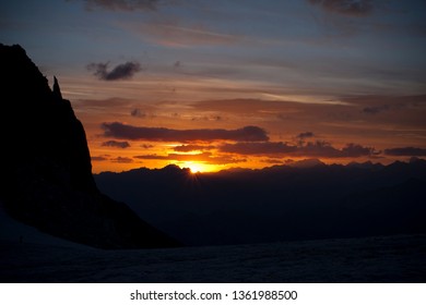 Sunrise over Plateau du Trient, Alps, Swicerland