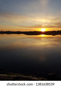 Sunrise Over Roskilde Fjord, Denmark