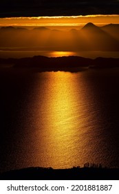 Sunrise Over Torridon Hills In Scotland From The Old Man O Storr