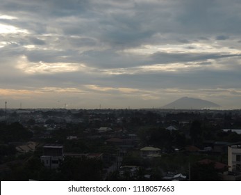 Sunrise Over A Volcano In Central Luzon, Philippines