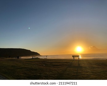 Sunrise In Palm Beach Australia