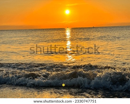 Sunrise of Ponte Vedra Beach, Florida. July 12, 2023. 