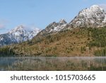 Sunrise Reflection at String Lake in Teton National Park