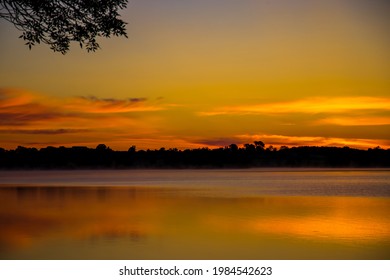 Sunrise At Rice Lake, Ontario Canada