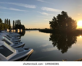 Sunrise River Waveney In Summer