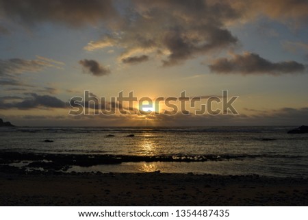 Sunrise in Sabtang Island, Batanes, Philppines.