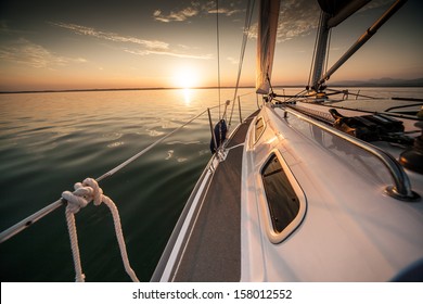 Sunrise sailing