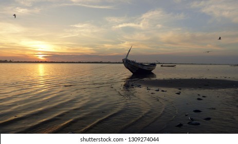 Sunrise In Saint Louis Senegal