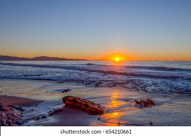 Sunrise In Santa Barbara, California