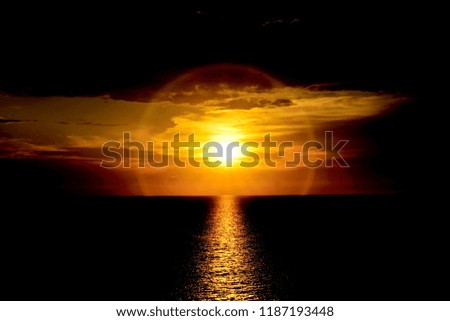 Similar – Image, Stock Photo Dream Sun Island Light