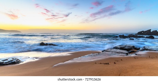 Sunrise Seascape - At Killcare Beach, Central Coast, NSW, Australia