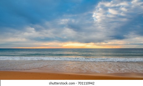 Sunrise Seascape - Taken At Newport Beach, Sydney, NSW, Australia